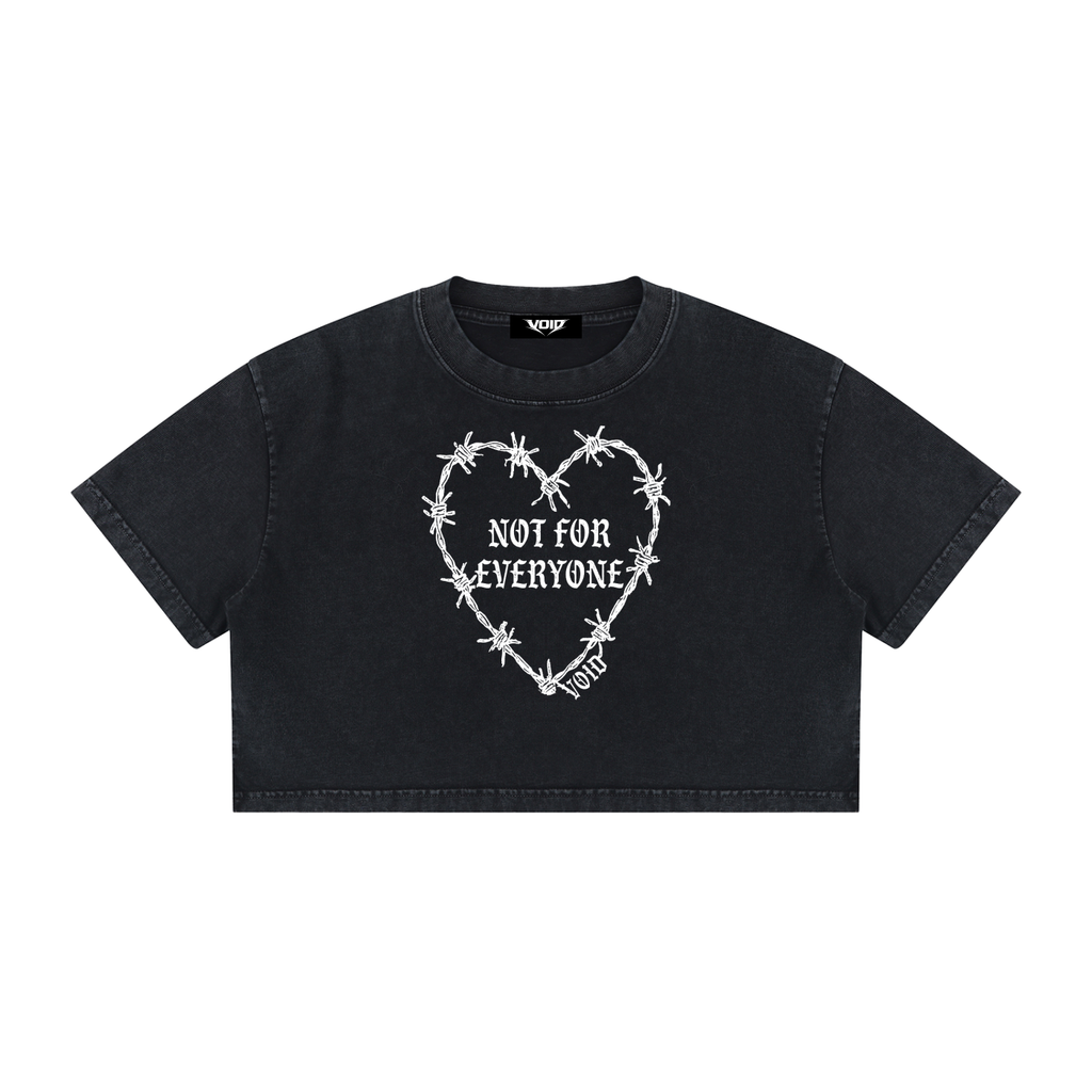 Barbed | Crop Tee